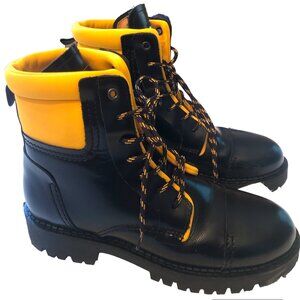Tommy Hilfiger / Pop Color Boot / Black & Golden Bronze/Yellow